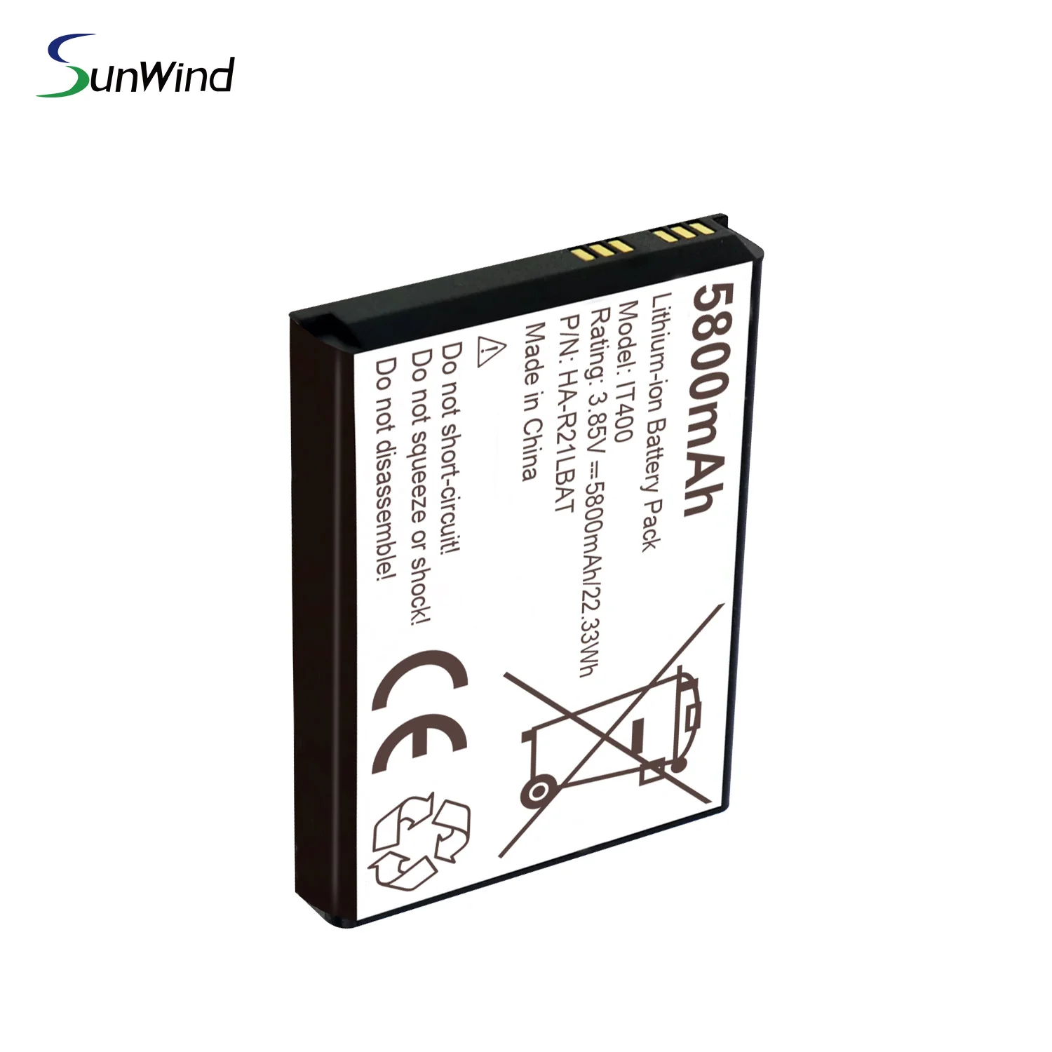5800mAh Replacement Battery HA-R21LBAT for Casio IT-G400 SWLPB 3.85V Barcode Scanner