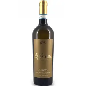 Italian Organic Custoza Superiore DOC Dry White Wine for Vegetarian Dishes and Seafood 6 Bottles Per Box