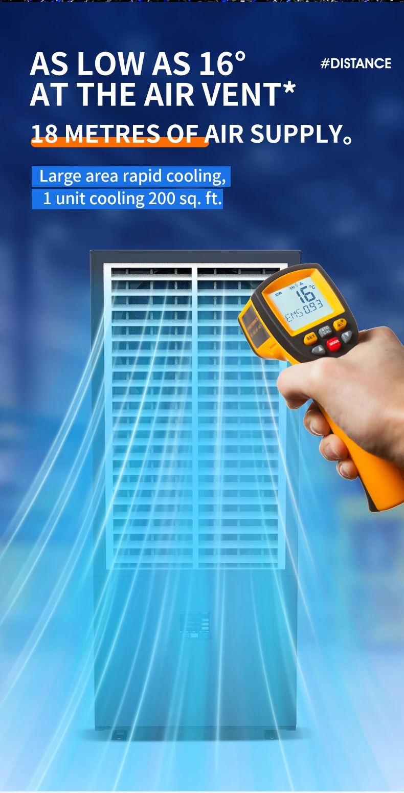 Evaporative Air Cooler, 380V, 25KW - detail 20