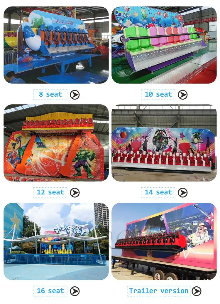 Fairground Attractions Fun Park Equipment Ride Portable Amusement Kids 