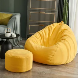memory foam filler giant bean bag chairs for adults living room sofa bean bag cover NO 5