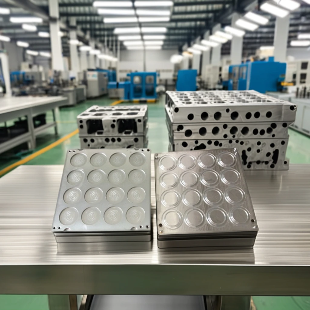 Custom Metal Molds Maker for Rubber Products Die-Cast Silicone Rubber Compression Mold Machine Punching Plastic Steel Material