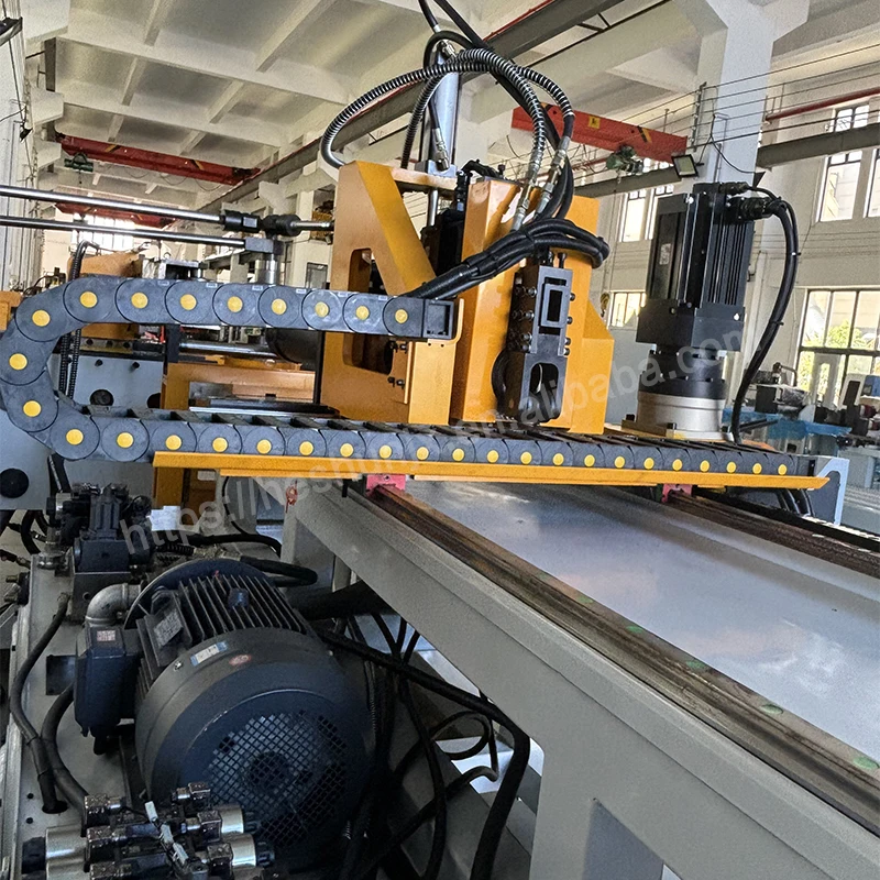 Automatic CNC 5 6 7 8 Inch Large Diameter Induction Exhaust Hydraulic Bender SS Pipe Bending Machine for Shipbuilding Industry
