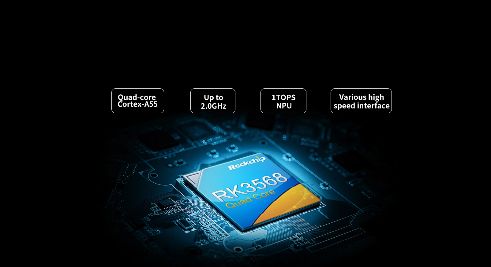 2GB RAM 16GB ROM system on module based on RK3568