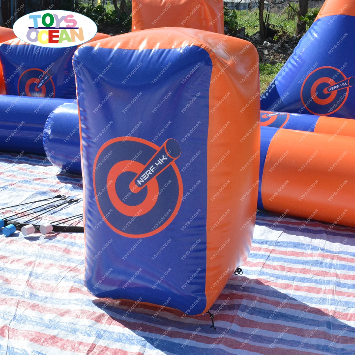 Inflatable Paintball Field/inflatable Paintball Wall/colorful Paintball