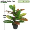 Pianta Artificiale di Croton 45 cm 1,5 ft 22 Foglie