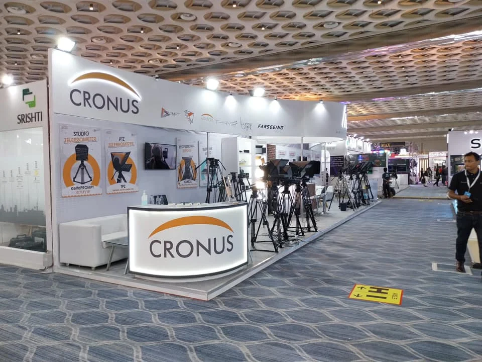 Teleprompter By Cronus Deltaprompt17 With Remote App Control Compatible