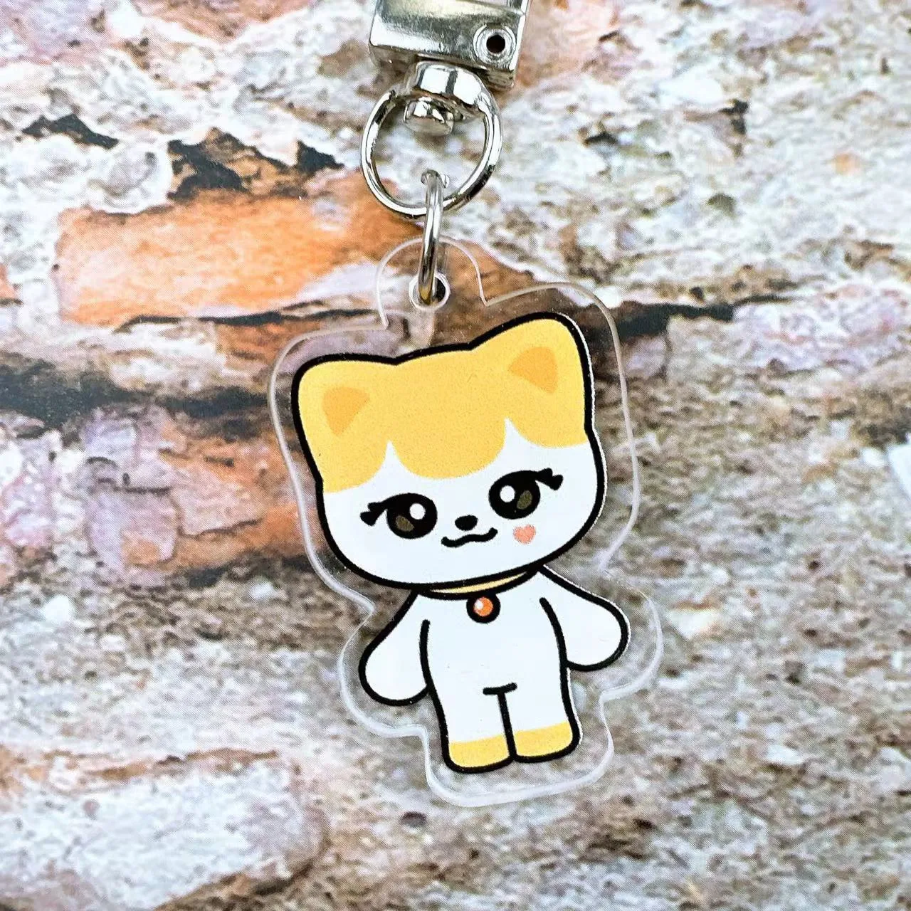 KPOP Custom Acrylic Keychains IVE Cartoon Acrylic Keyrings KPOP Gifts