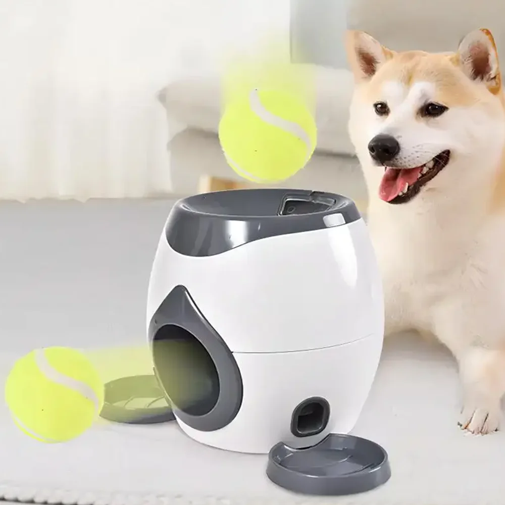 Custom Electric Durable Interactive Dog Training Toys Tennis Ball Launcher for Pet Dog Tennis Ball Training