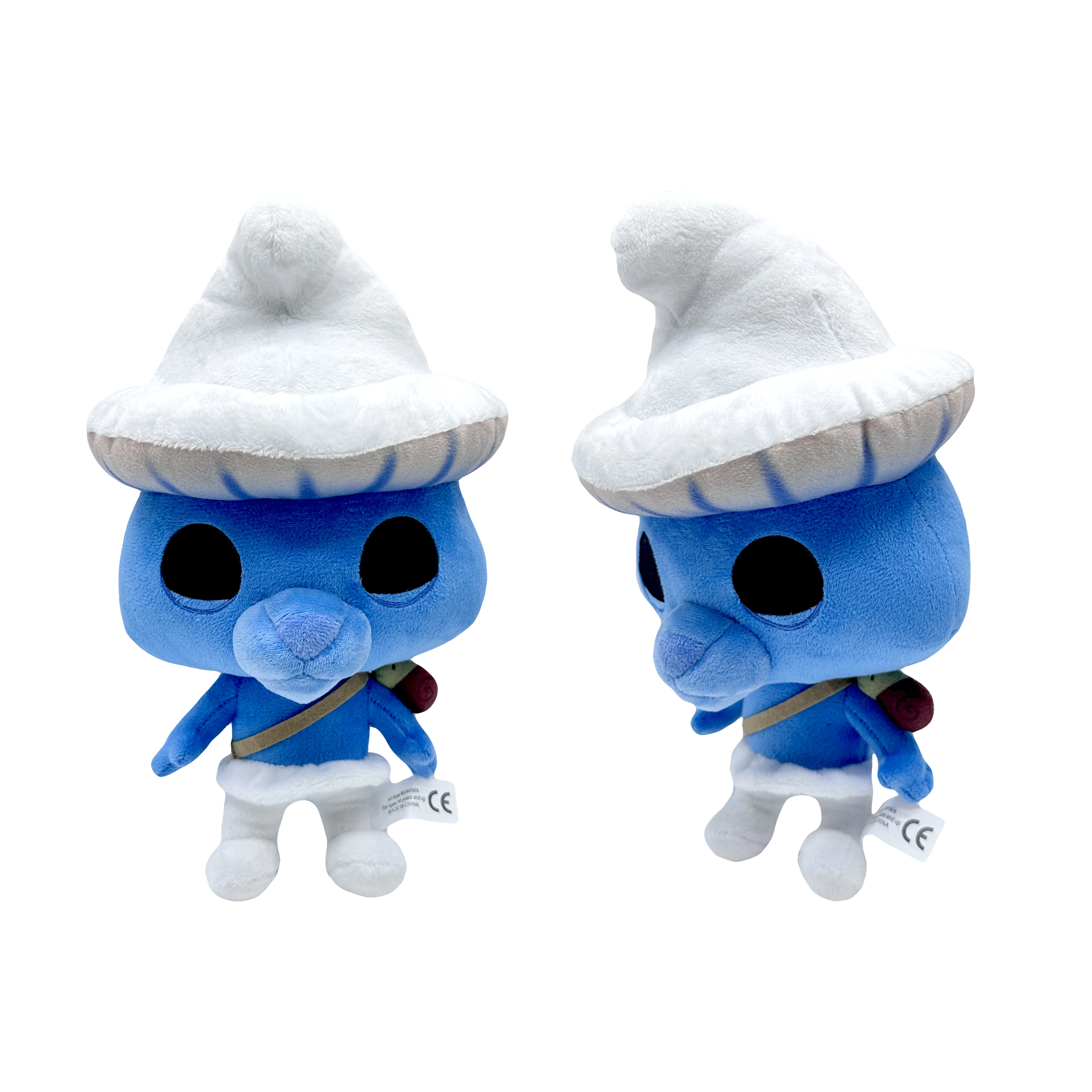 Nuevas llegadas lindo Ruso Azul elfo gato muñeca juguetes de