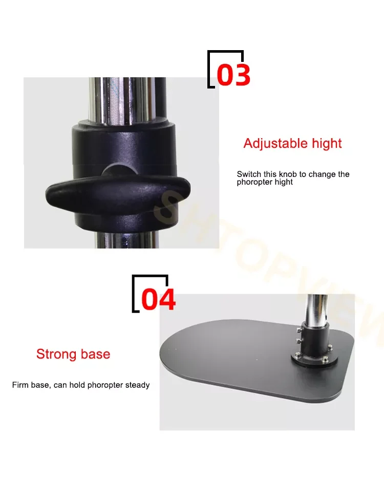 Rightway Brand China new design phoropter bracket with lamp WZ-ZZ phoropter holder