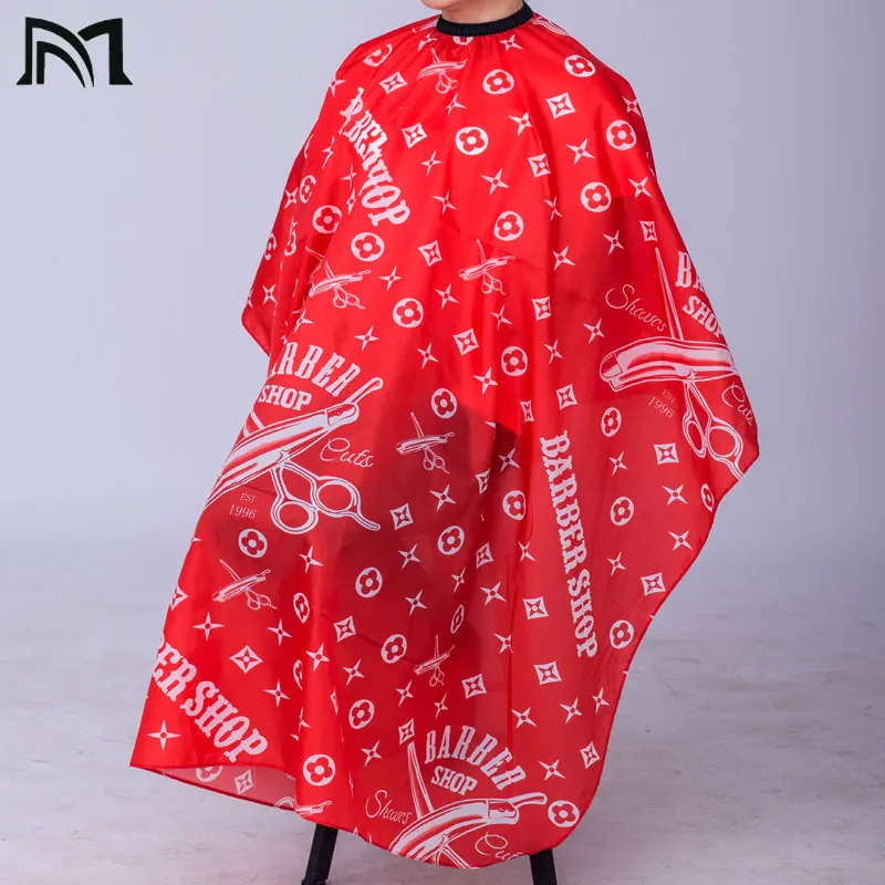 Wholesale Hair High Quality Black Barber Cape Customized Barber Shop Salon Barber  Apron Hair Cutting Salon Hairdressing Cape From m.