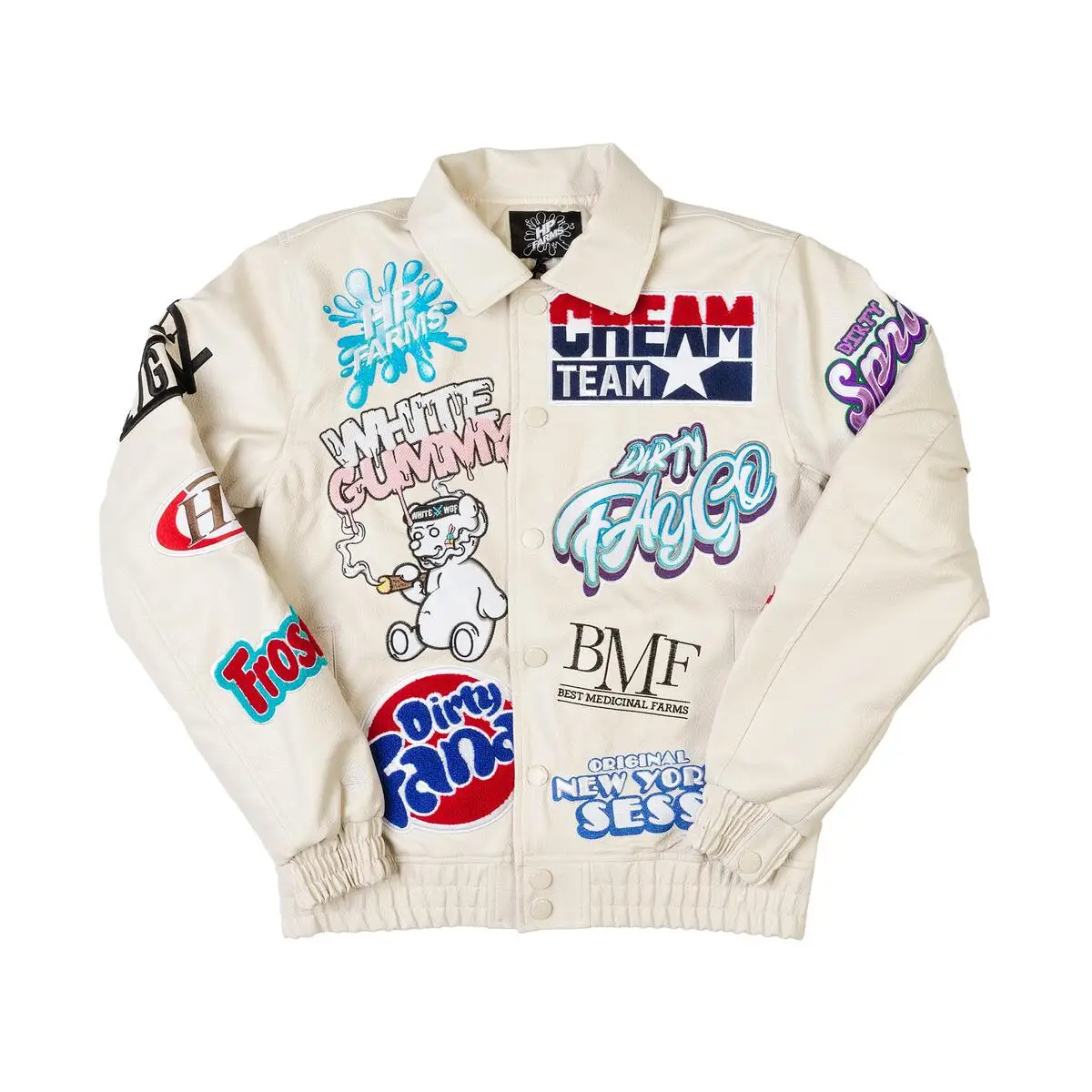 OEM Custom Varsity Jacket Chenille Patches Embroidery Letterman Motorcycle Hip Pop Men Bomber Jacket