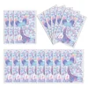 11 10 piezas moradas