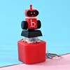 Luminous sound robot-pvc boxed robot rotation