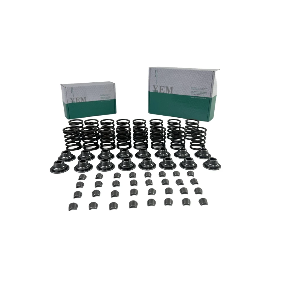 Repair Kit Valve Spring Kit Spring Seat & Retainer V1405 for Kubota Engine Parts With Warranty