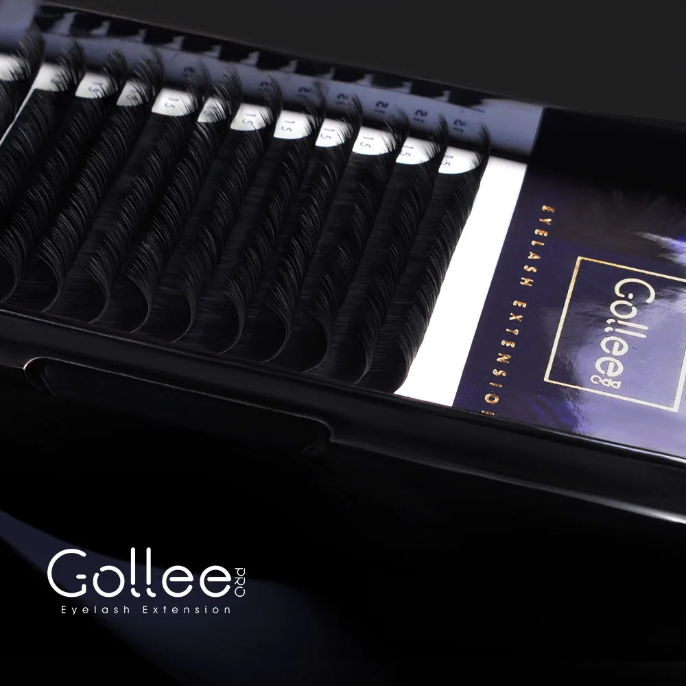 Gollee оптовые поставки норковые Индивидуальные Красивые Натуральные Шелковые Соболиные классические российские объемные ресницы для наращивания объемные ресницы