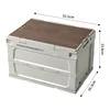 Warm gray [Large] wooden lid