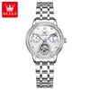 silvery white