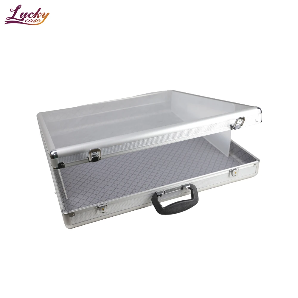 Aluminum Glass Top Display Locking Travel Table Counter Top Case Buy