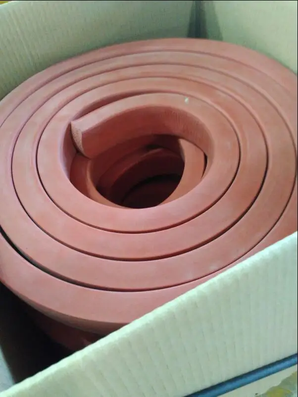 250c Degree High Temperature Autoclave Rubber Seal Gasket Rectangular