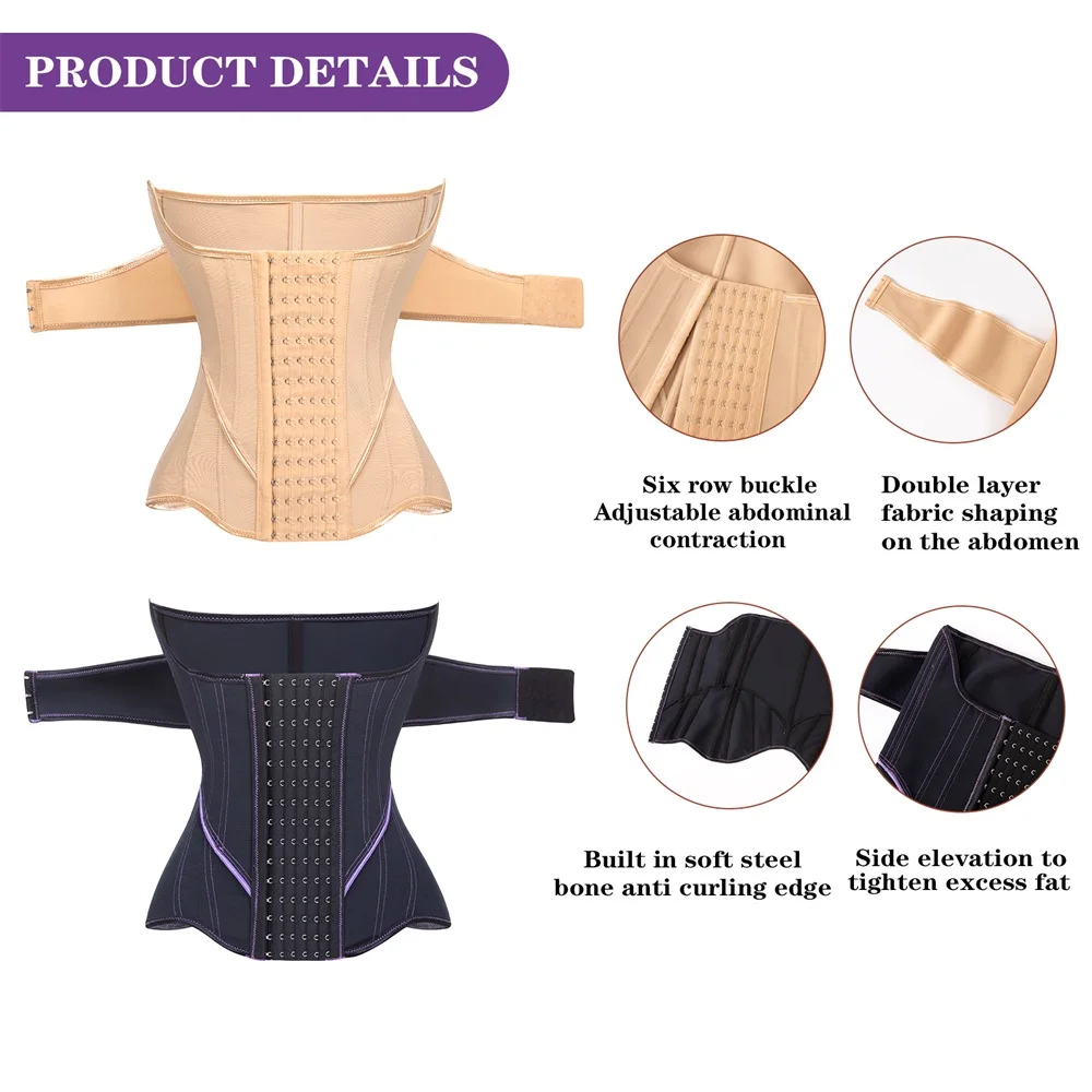 Women Wrap Girdle Full Body Belt Corset Tummy Control Shaper Waist Trainer Shaperwear
