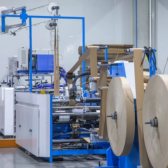 Square Bottom Full Automatic Kraft Paper Bag Making Machine for Eco Friendly Paper Bag Machine Ounuo Allwell