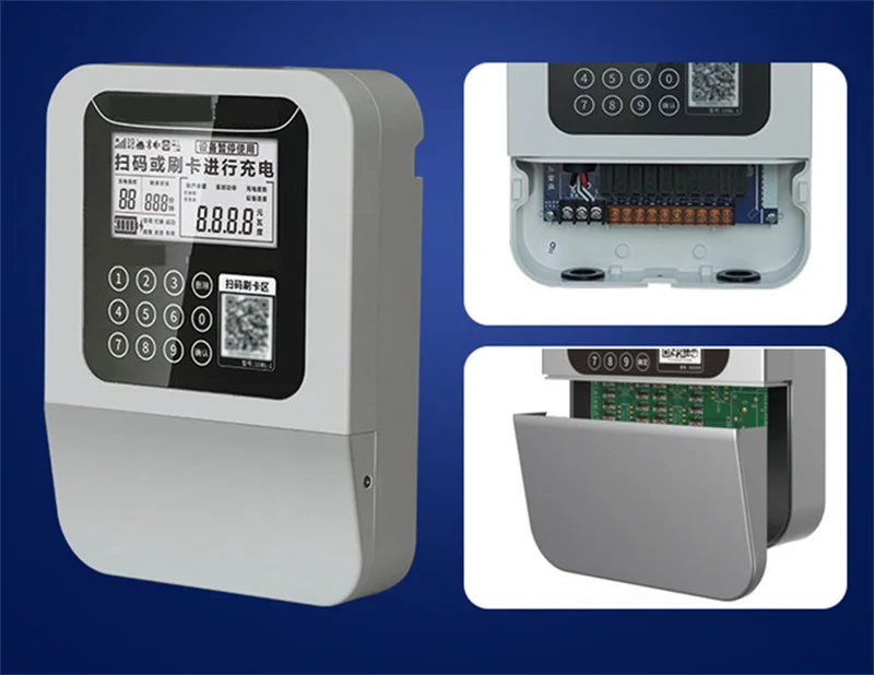 Ebike Charging Station Electric Motorcycle Public Charge Station 10 Port Commercial Charging