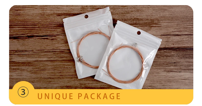 Factory guitar strings set