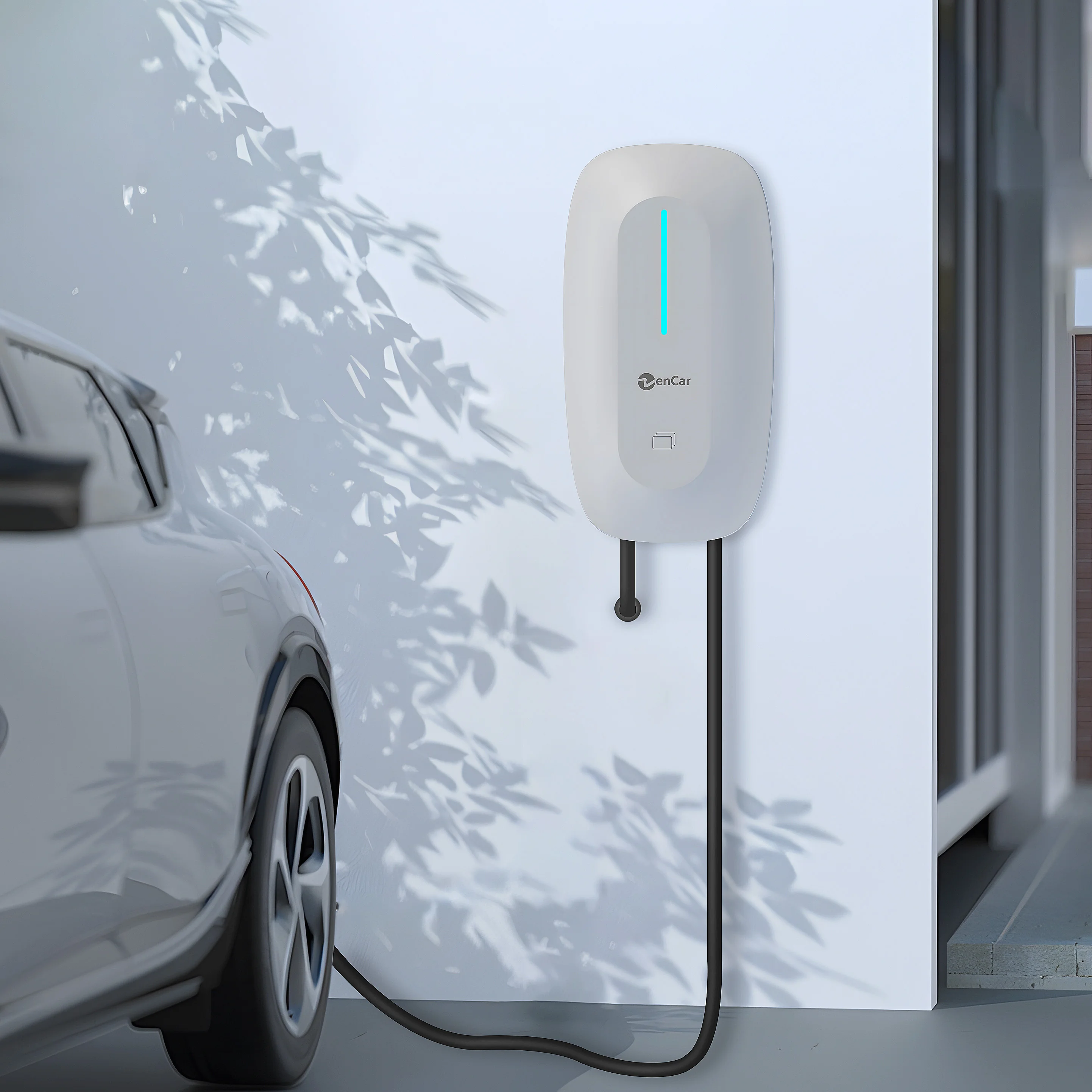 Zencar 32A 7KW Wallbox EV Charger - Fast Home Charging Station with ...