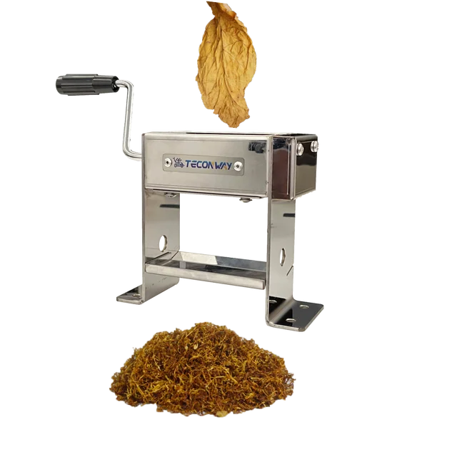 Professional Manufacturer Stainless Steel Vehicle Mounted Handle Rotate Tobacco Leaves Cutting Roller for Tobak
