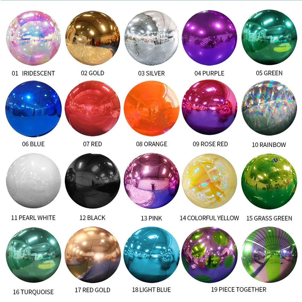 China Factory Custom Large Inflatable Disco Mirror Balloon,inflatable Mirror Ball for Advertising