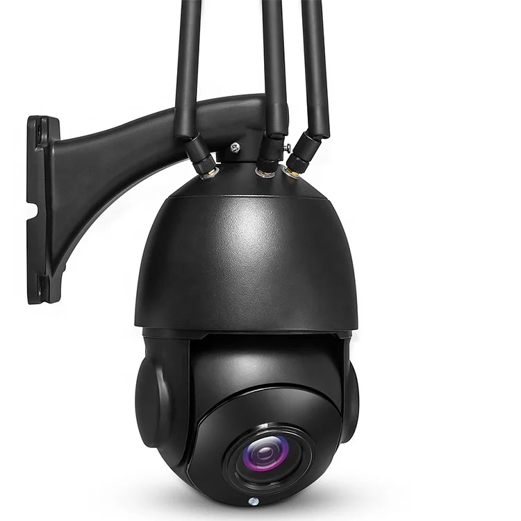 1080P HD 30X Optical Zoom Home IP Camera Wireless 4G SIM Card Outdoor  Security Camera