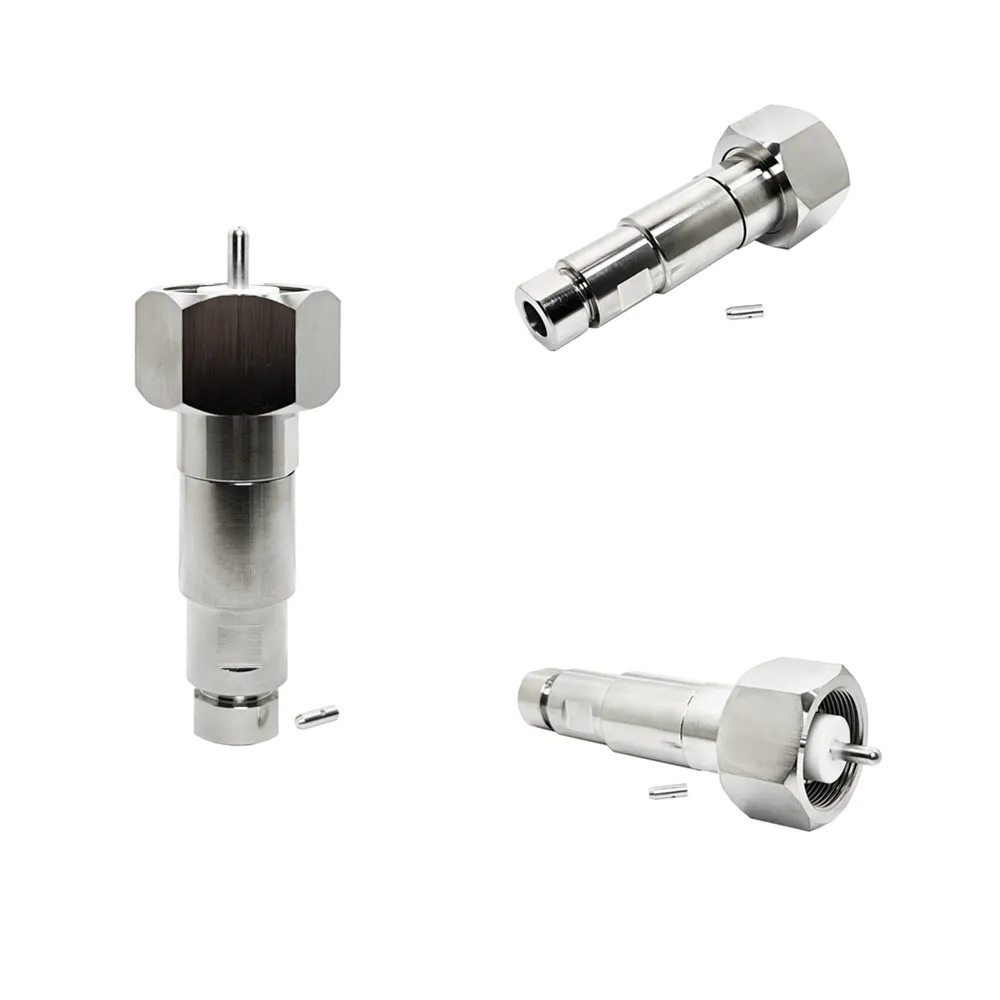 RF Coaxial Adapter Connector LC Male Plug Clamp for RG393 Cable RF Coaxial Adapter Coax Adaptor Connector