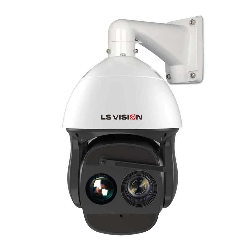 LS VISION Outdoor 8MP 37X Optical Zoom High Speed Dome Cameras PTZ Project  Based AI Thermal Camera for Security and Surveillance