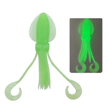 CHEERY 12cm 15cm 18cm PVC Luminous Hoochies Squids Tuna Bait Lure Sea Fishing Biological River Lake Fishing Lure YY088 – Lure – view 3