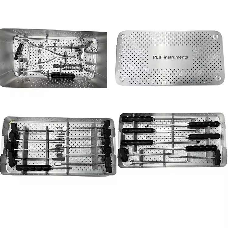 MIS Orthopedic Surgical Instruments Set for Spine Surgery Minimal Invasive Pedicle Screw Instruments for PLIF/TLIF