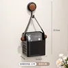 Hanging cord storage box (small black walnut wood)