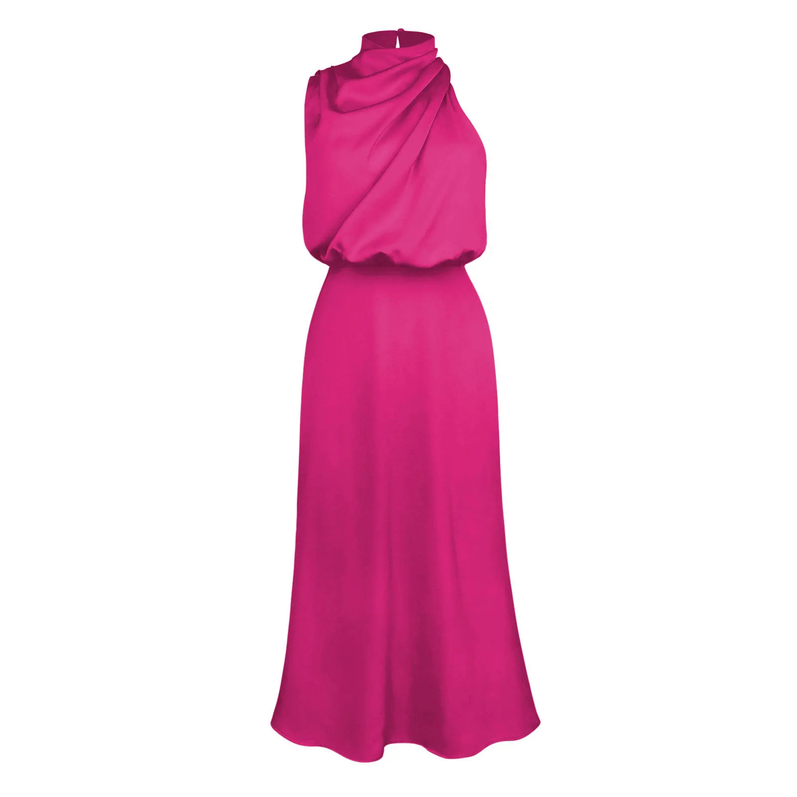 open lace back dress Modest Formal Evening Dress G460 Rose Pink