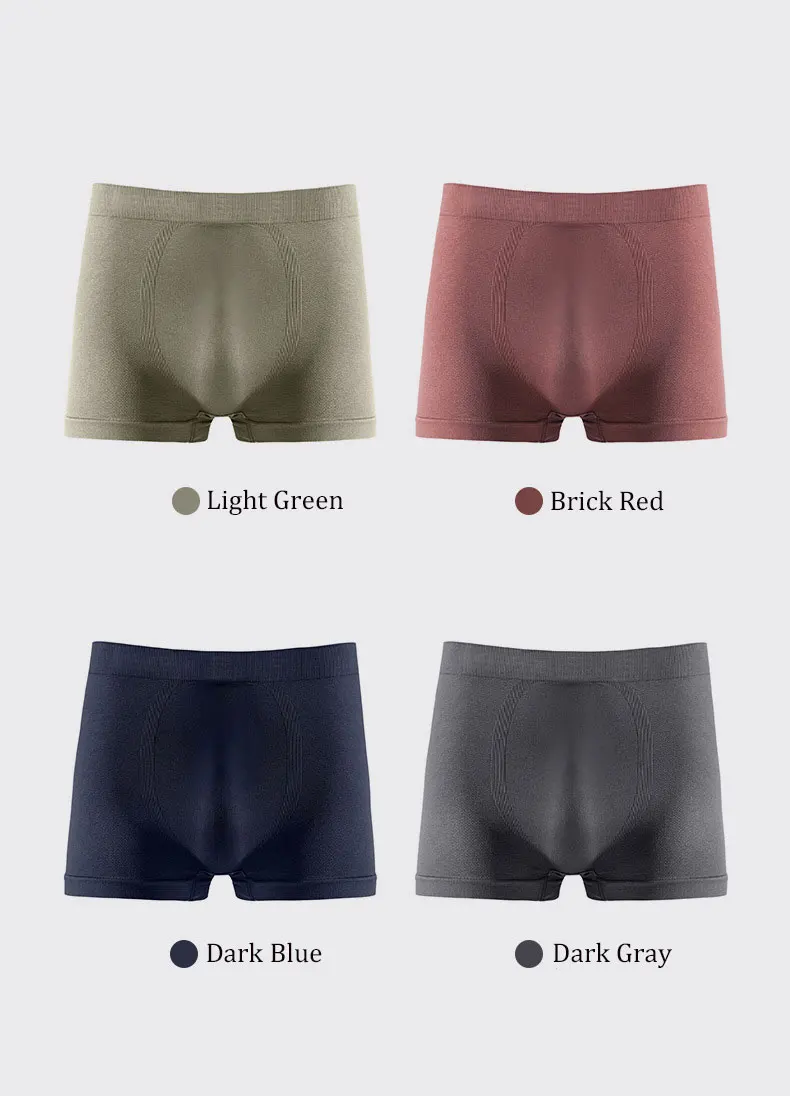 Wholesale Factory Men Underwear No Tracing Men Boxer Briefs Comfortable ...