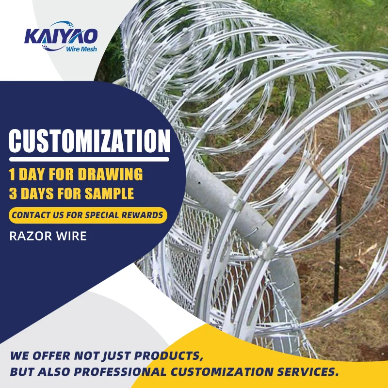 Reinforced Razor Wire Rope: Secure Isolation Fence for Outdoor Pasture Protection, Guarding the Safety Boundaries of Livestock