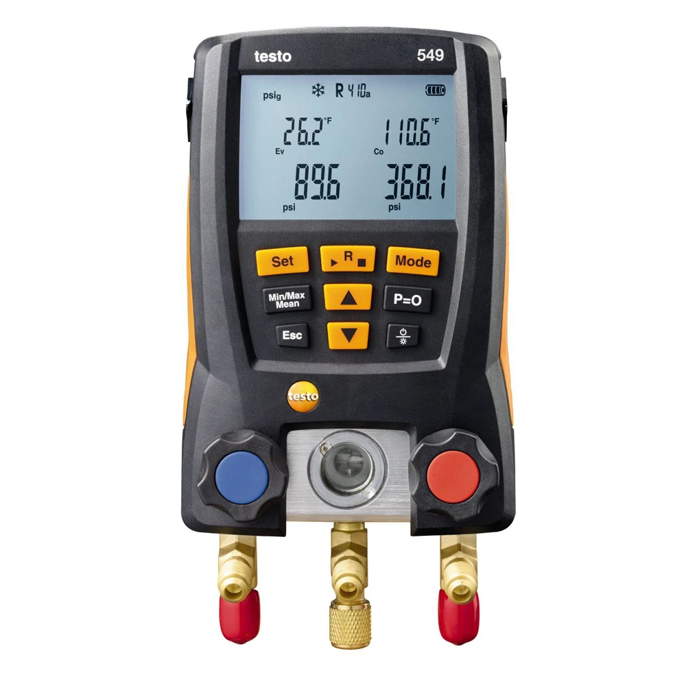 Jauge Numérique Pour Réfrigérant Testo 549 - Modèles 0560/0550 - Neuf Sous Emballage