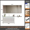 130Durasein Integrated Basin + Smart Mirror Cabinet