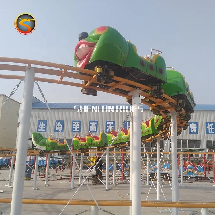 Cheap Price Popular Track Train Amusement Park Ride Mini Roller coaster Ride for Sale
