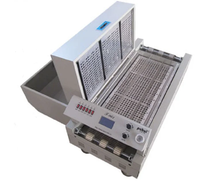 Cadena de producción de SMT:Impresora del flujo oven+3040stencil de la selección CHM-T560P4 y del lugar machine+T961
