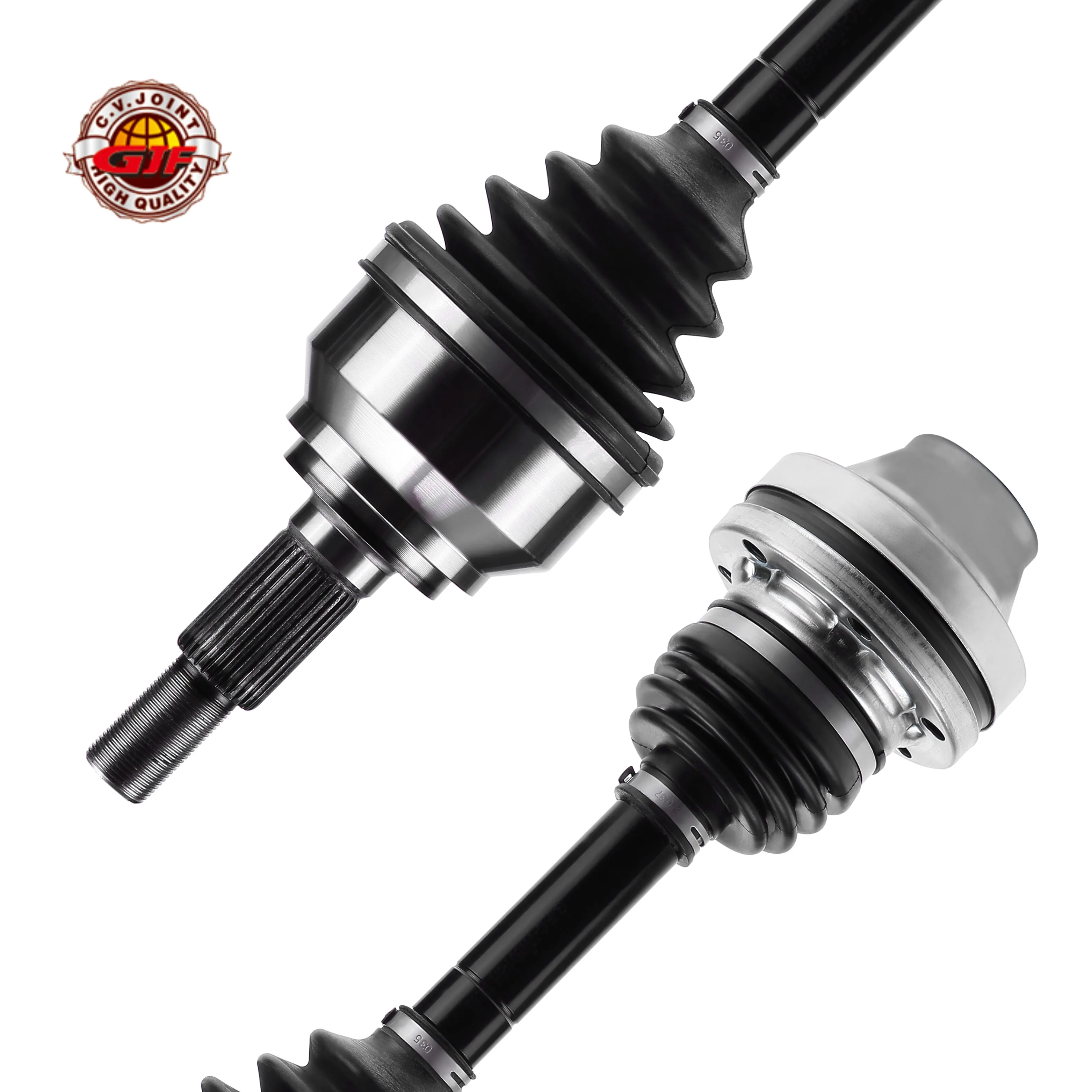 GJF Auto Parts Front Cv Joint Axle Shaft Left Right Drive Shaft for Toyota Nissan Mazda Hyundai Kia Ford Chevrolet Volvo Vw Bens