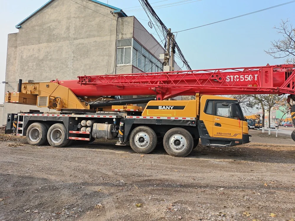 High Quality Top Brand Sa Ny Stc500 Used Mobile Crane Truck Used Truck ...