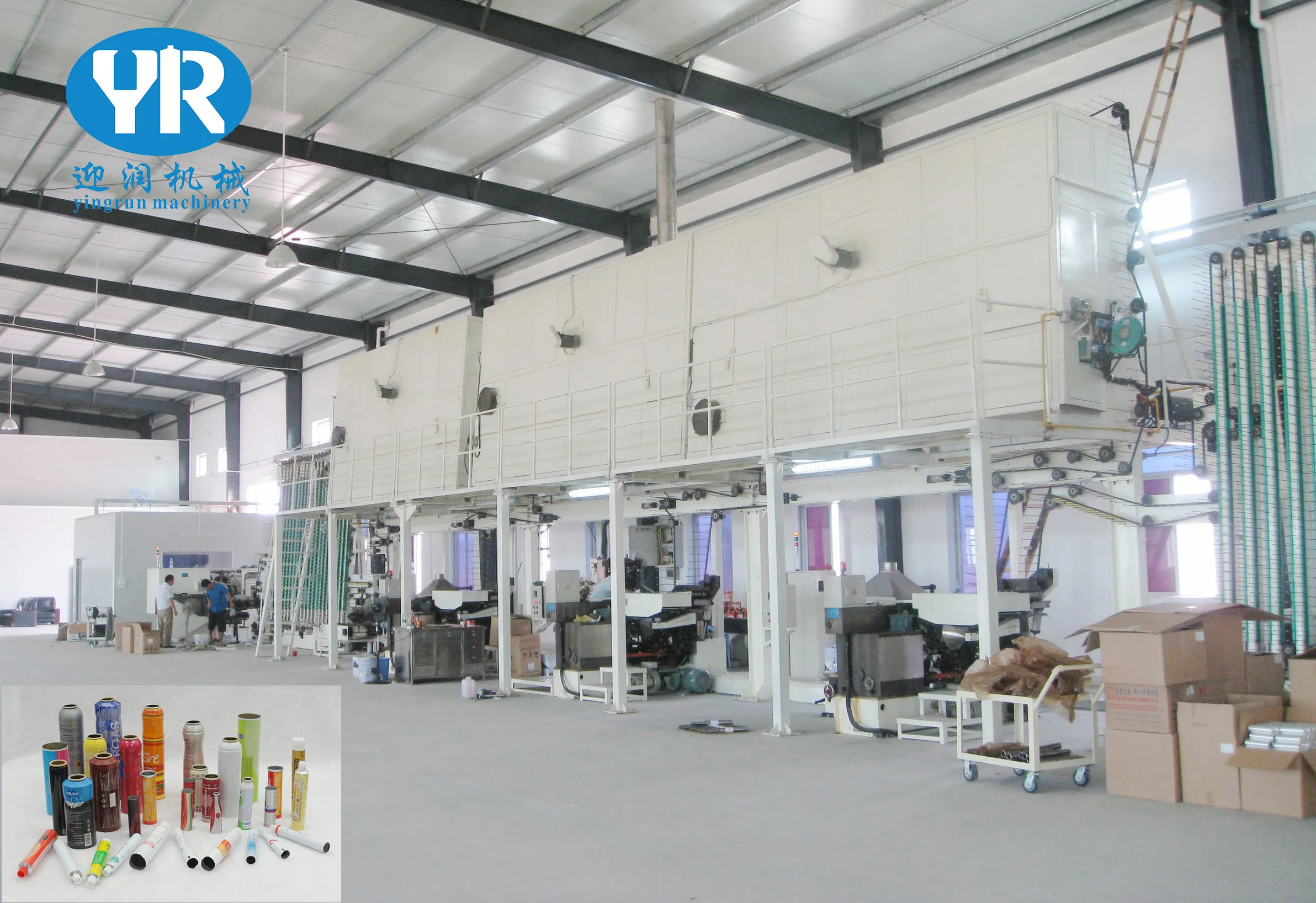 
 Внутреннее покрытие машина для алюминиевых аэрозольных баллонов делая линию PTC01  