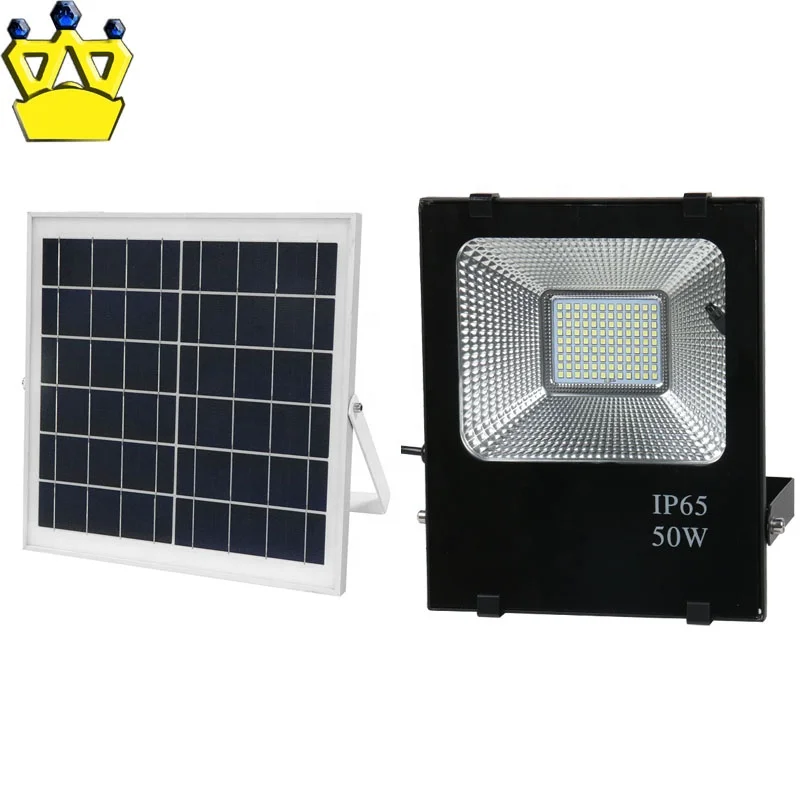 50W Solar Flood Light Outdoor LED Solar Flood Light IP65 Hight Lum