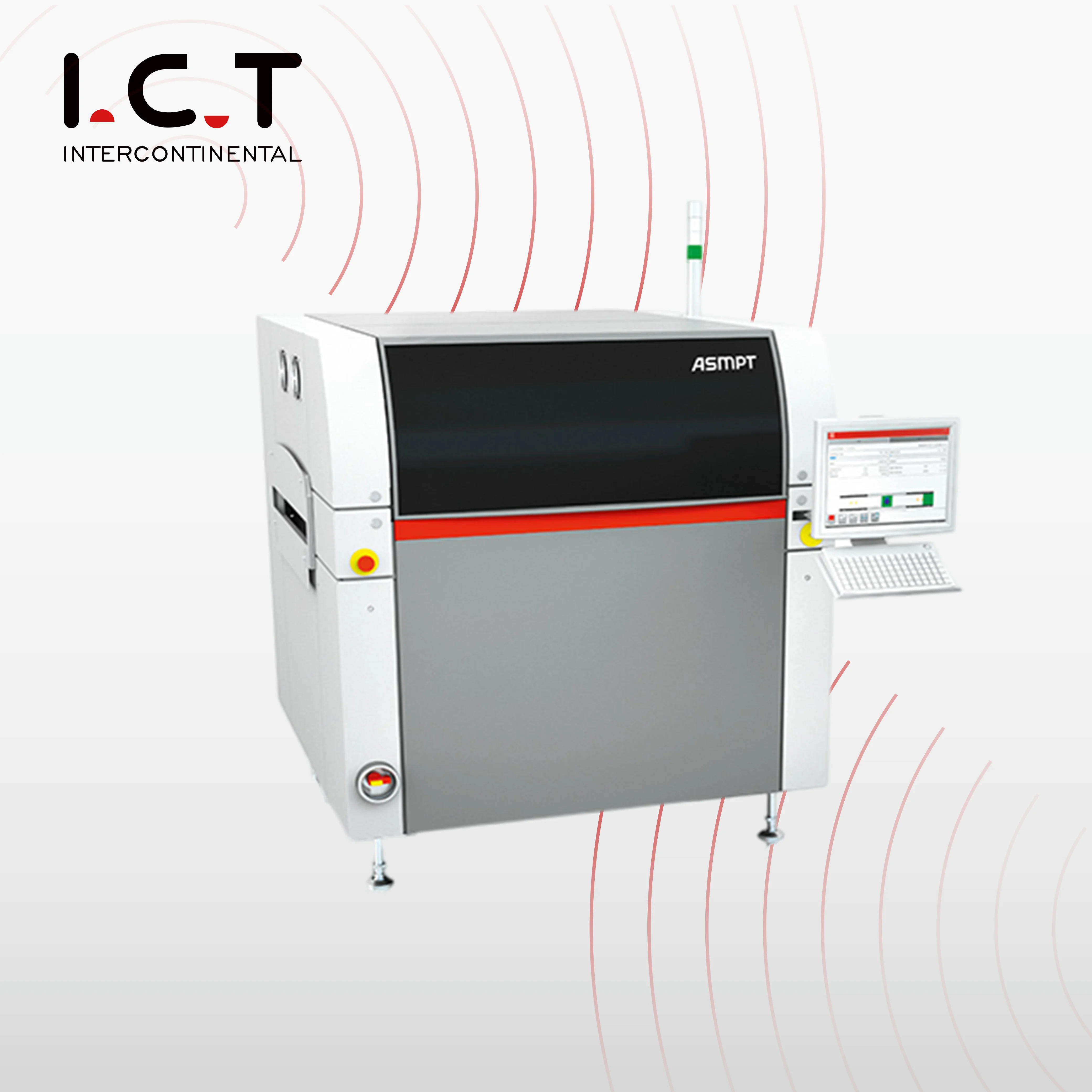 DEK Horizon 8 SMT şablon yazıcı PCB lehim pastası şablon yazıcı